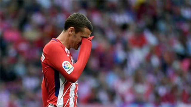 Antoine Griezmann en pleur, Diego Simeone et Diego Godin viennent à son secours