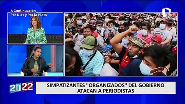 Hablan los periodistas agredidos por simpatizantes del Gobierno durante manifestaciones