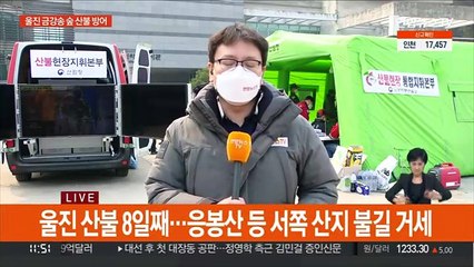울진 금강송 군락지 방어 성공…진화율 80%