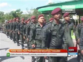 PDRM ambil alih pos kawalan Malaysia - Thailand