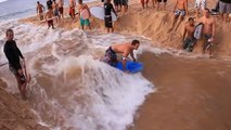 Regardez comment ces jeunes arrivent à créer des vagues