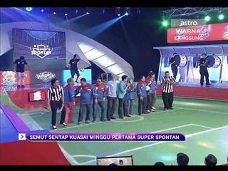 Semut sentap kuasai minggu pertama Super Spontan