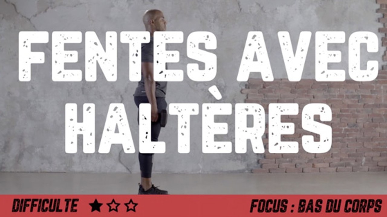 Fentes avec haltères : techniques de musculation pour bien réussir