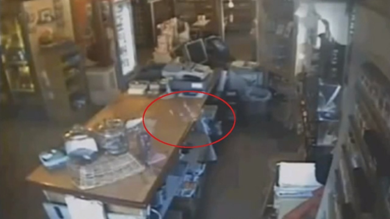 Un fantôme filmé par une caméra de surveillance dans un magasin aux Etats-Unis ?