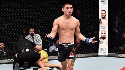UFC Singapour : Song Yadong pour l'un des coups de coudes les plus meurtriers de l'UFC