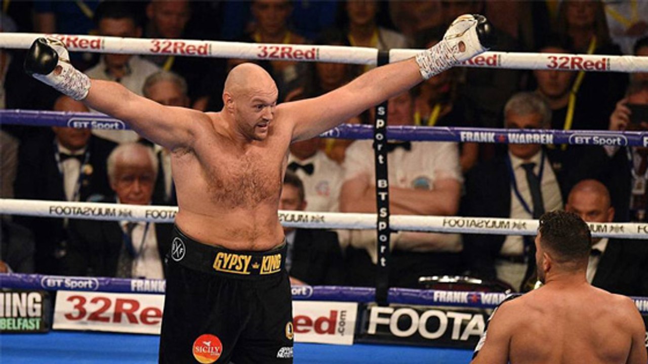 Boxe : Tyson Fury s'est imposé pour son retour contre Sefer Seferi