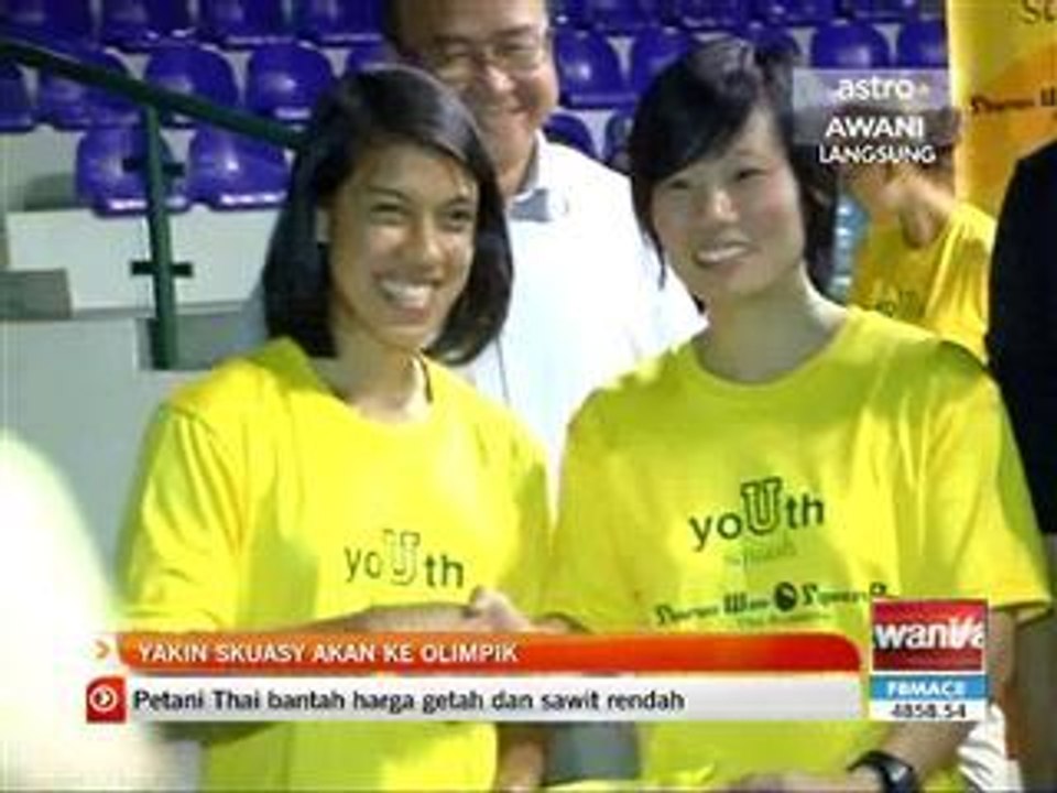 Nicol yakin skuasy akan ke Olimpik