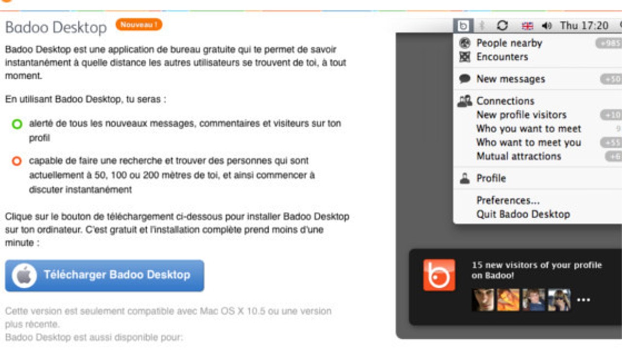 Badoo Desktop : l'avantage de la géolocalisation depuis un ordinateur ...