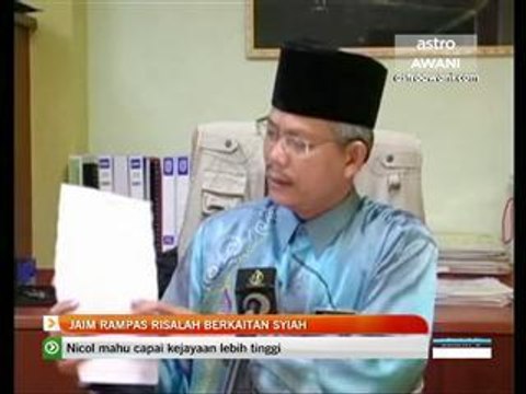 JAIM rampas risalah berkaitan Syiah