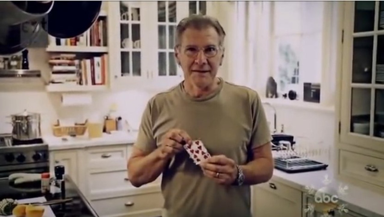 Harrison Ford victime d'un tour de magie bluffant de David Blaine  !