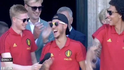 Coupe du Monde 2018 : le chant bien wtf de Kevin de Bruyne de retour en Belgique