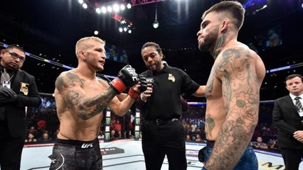 UFC 227 : TJ Dillashaw met encore une fois KO Cody Garbrandt et garde sa ceinture des poids coqs