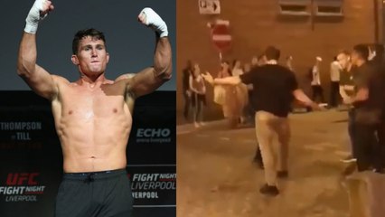UFC : Darren Till en vient aux mains avec un homme alcoolisé devant une boîte de nuit de Liverpool