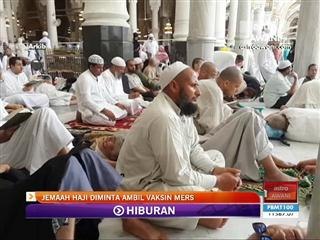 Jemaah haji diminta ambil vaksin Mers
