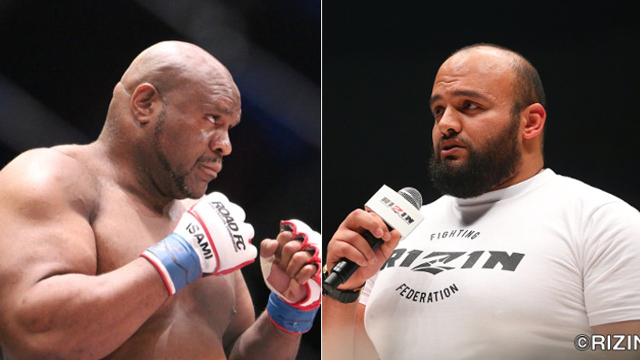 Ōsunaarashi Kintarō, sumotori egyptien, se met au MMA et affrontera Bob Sapp au Rizin !