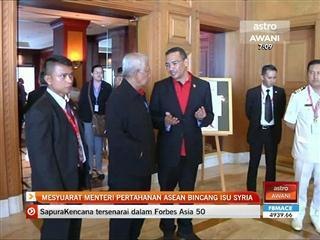 Mesyuarat menteri pertahanan ASEAN bincang isu Syria