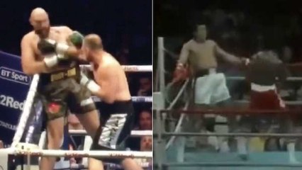 Tyson Fury imite Mohamed Ali contre Francesco Pianeta