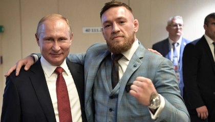 UFC : Conor McGregor vante les mérites de Vladimir Poutine
