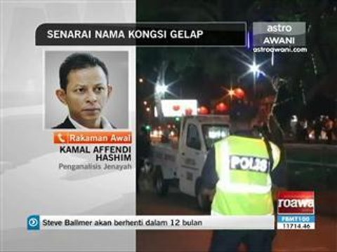 Kamal Affendi - Senarai nama kongsi gelap