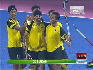 Skuad hoki Malaysia ke separuh akhir