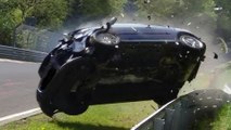 Allemagne : Une Golf 5 GTI a eu un accident impressionnant sur le circuit de Nürburgring