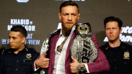 UFC 229 : Conor McGregor a-t-il perdu de sa superbe en l'absence de ses fans lors de la conférence de presse
