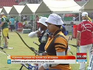 Pemanah terbaik ke Sukan Sea Myanmar