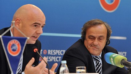 Quand Michel Platini humiliait son secrétaire, Gianni Infantino
