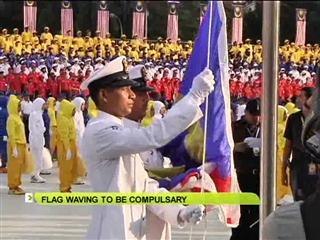 Flag waving to be compulsory