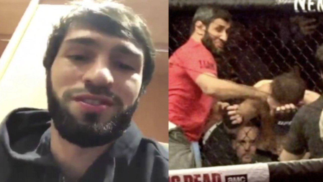 UFC 229 :  Un coéquipier de Khabib Nurmagomedov s'exprime après avoir attaqué Conor McGregor dans l'octogone