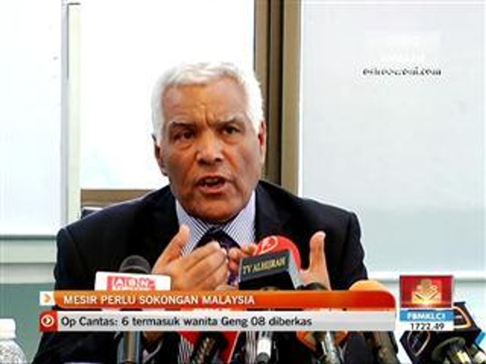 Mesir perlu sokongan Malaysia