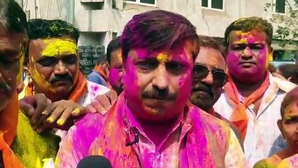 Gujarat News :  भाजपा कार्यकर्ताओं ने मनाया विजयोत्सव, ढोल-नगाड़ों पर झूमे