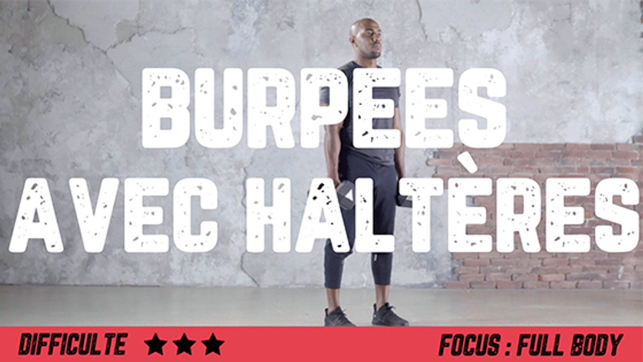 Burpees avec haltère : comment réaliser correctement l'exercice de musculation