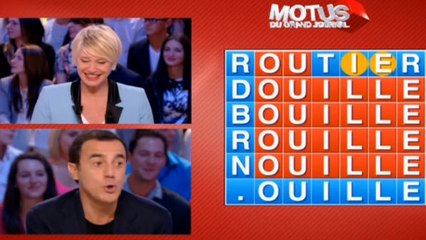 Le Motus coquin du Grand Journal avec Thierry Beccaro