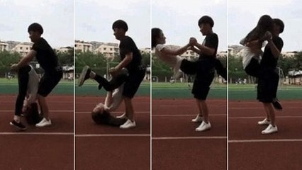 Le Somersault Kiss, la nouvelle manière de s'embrasser qui inquiète les autorités chinoises