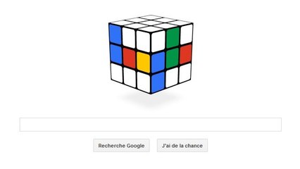 Doodle : Google fait la part belle au Rubik’s cube