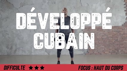 Développé cubain : les bons gestes à faire avec les haltères