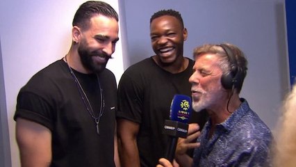 Laurent Paganelli et Adil Rami régalent en interview d'après-match