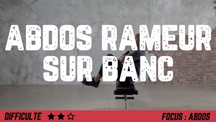 Abdos : conseils et astuces pour faire le rameur sur un banc