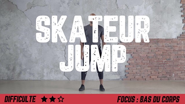 Skateur Jump : comment réaliser correctement l'exercice pour travailler vos jambes et votre cardio