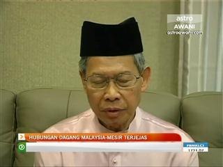 Hubungan dagang Malaysia - Mesir terjejas