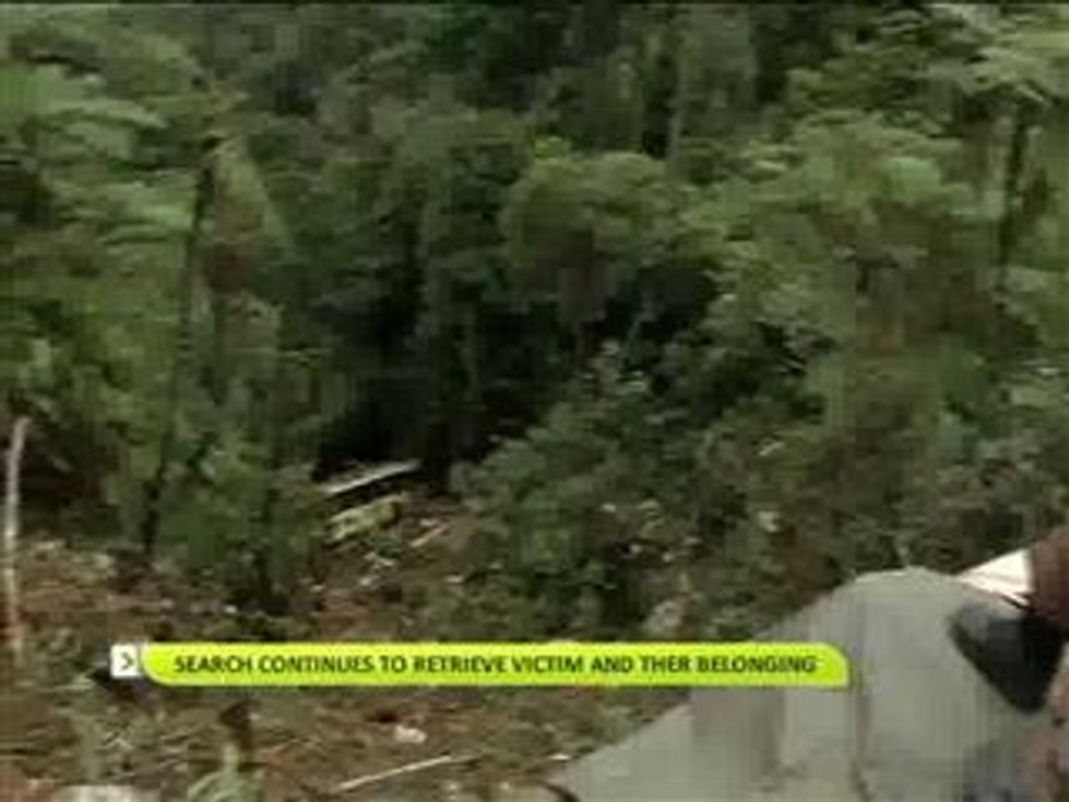 Search continues to retrive victim and their belongings