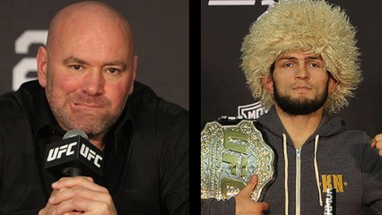 UFC 229 : Dana White s'exprime sur la sanction que devrait recevoir Khabib Nurmagomedov