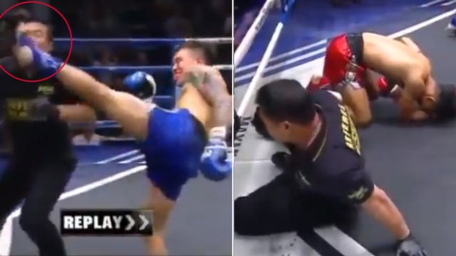 Muay Thaï : Il met KO son adversaire...et l'arbitre avec !