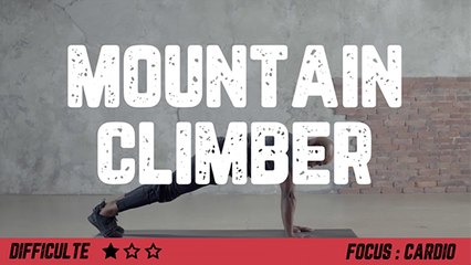 Mountain Climber : positions et conseils pour l'exercice