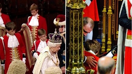 Angleterre : Un jeune garçon s'évanouit alors que la Reine est en plein discours !