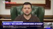 Guerre en Ukraine: Volodymyr Zelensky accuse la Russie de bombarder les couloirs humanitaires