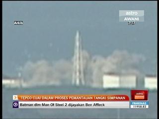 Tapco cuai dalam proses pemantauan tangki simpanan