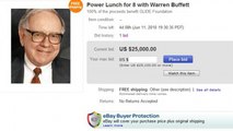 Ebay : Warren Buffet se met lui-même aux enchères pour un dîner
