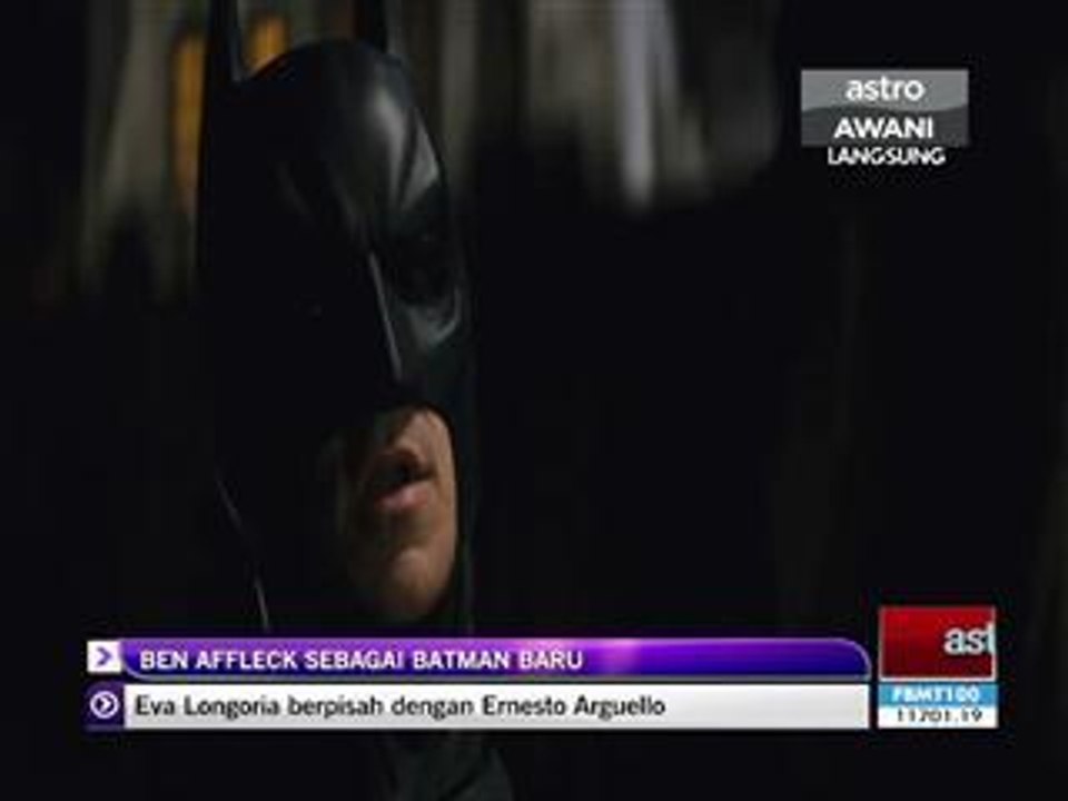 Ben Affleck sebagai Batman baru